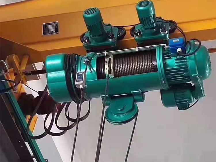 Wire rope electric hoist